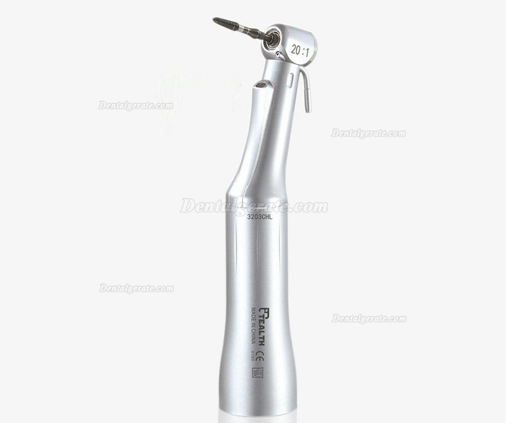 Tealth 3203CHL Dental Faseroptik 20: 1 Gr&uuml;nes Winkelst&uuml;ck Zahnarzt LED Implantat Handst&uuml;ck